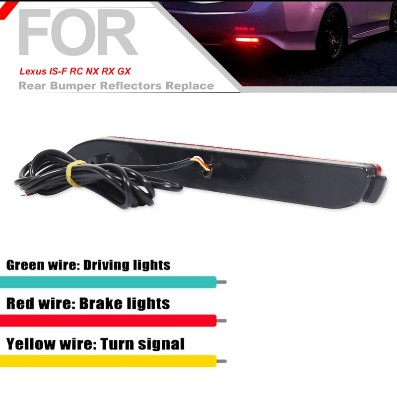 車のリアバンパーリフレクター,リアブレーキライト,方向指示器 - Rc Hobby Toucan のレビューと価格