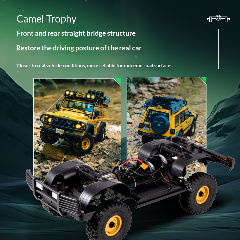 Fcx10 1/10スケール キャメル トロフィーエディショ - Rc Hobby Land のレビューと価格